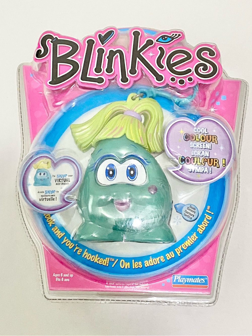 NWT 2004 Playmates Blinkies Skye Virtual Best Friend Interactive Toy